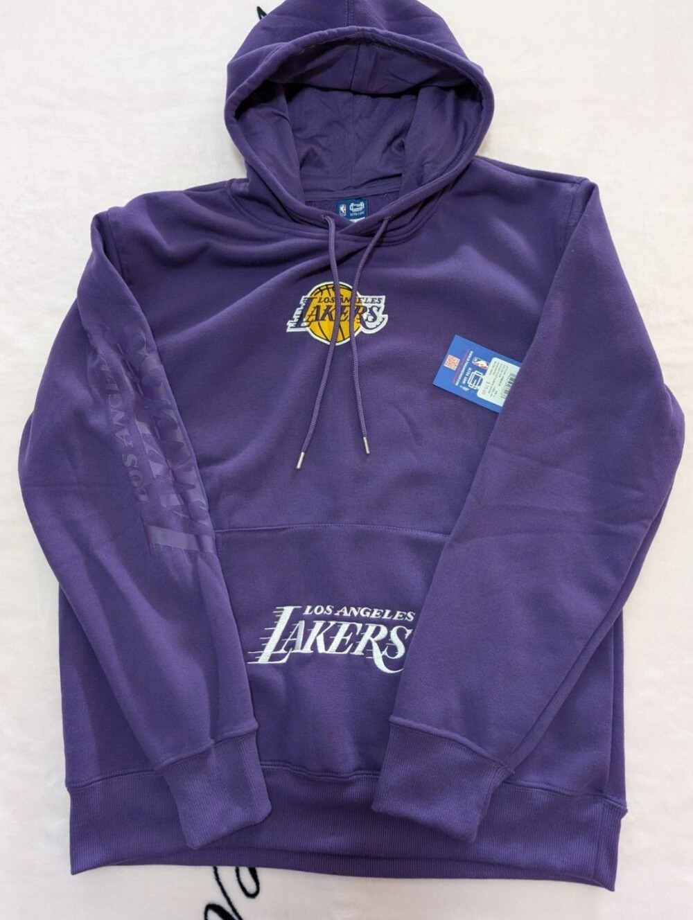 NBA Los Angeles Lakers Purple Crewneck Hoodie